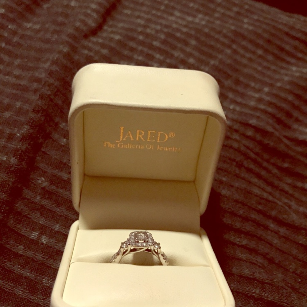 1CT White Gold Jared Engagement Ring